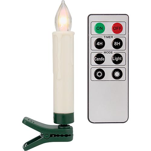 EGB Kabellose LED-Weihnachtskerzen 10er-Set
