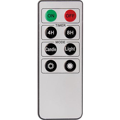 EGB Kabellose LED-Weihnachtskerzen 10er-Set