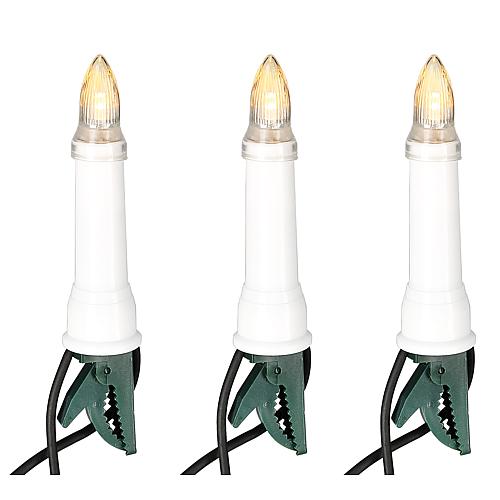 EGB LED-Außenkette 15 flg. weiß