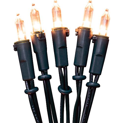 EGB LED-Lichterkette innen 100flg. grün/amber
