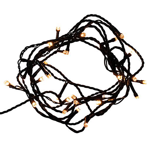 EGB LED-Microlichterkette 40LED amber/klassikweiß