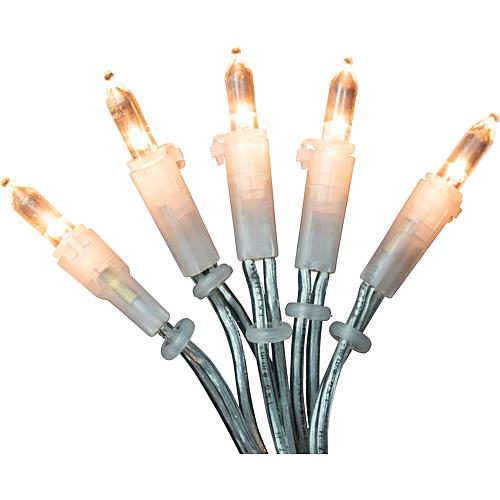EGB LED-Lichterkette innen 10flg. transpar./amber