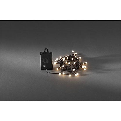 LED-Globelichterkette außen 40flg.warmw. batteriebetrieben 3740-100