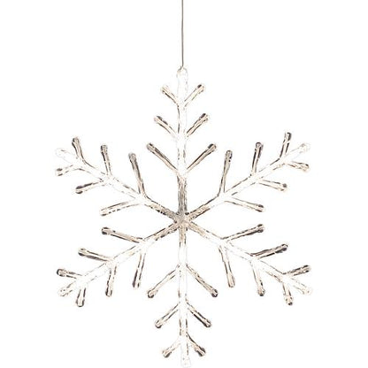 LED Schneeflocke 24 warmw.LED 4440-103
