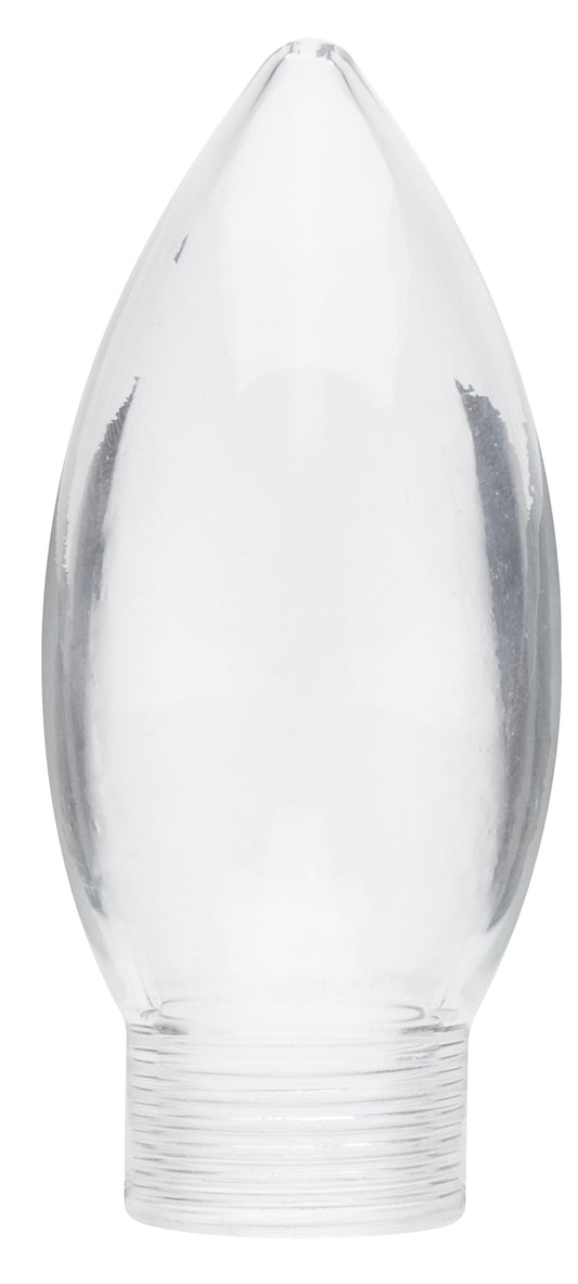 Paulmann Glas Kerze Minihalogen Klar