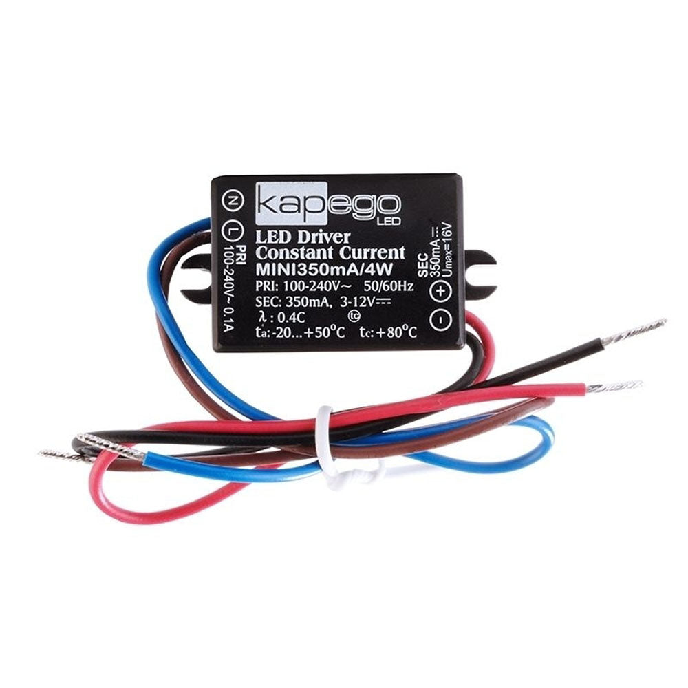 Deko-Light Netzgerät MINI350mA/4W  Schwarz