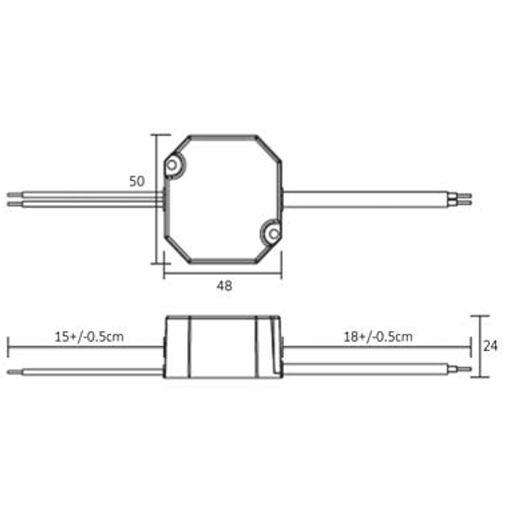 Deko-Light Mini 12V/12W  Schwarz