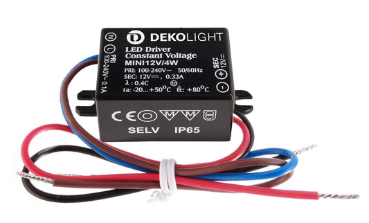 Deko-Light MINI, CV, 12V/4W  Schwarz