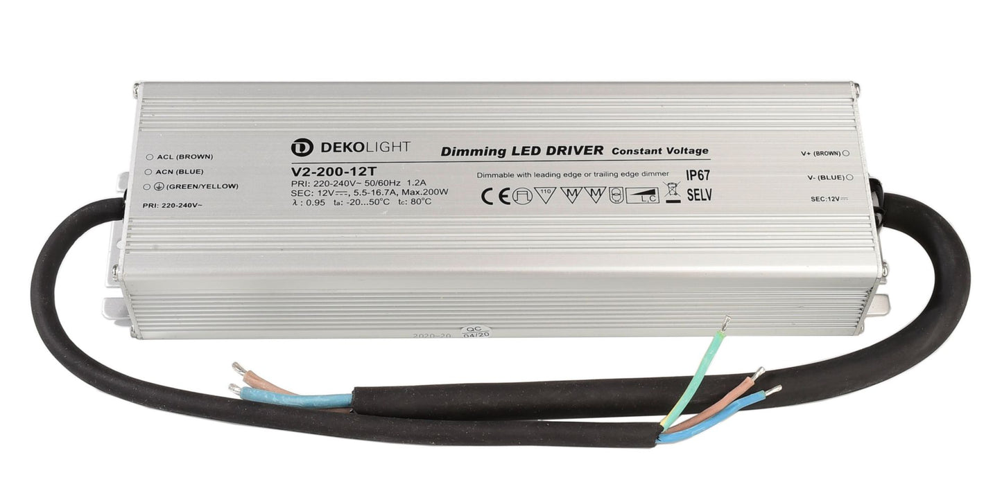 Deko-Light IP, DIM CV, 12 V 66-200 W