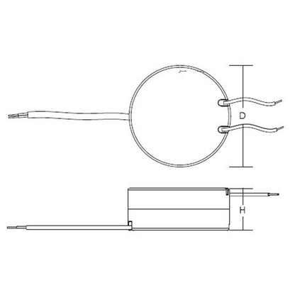 Deko-Light RS24V/8W  Schwarz