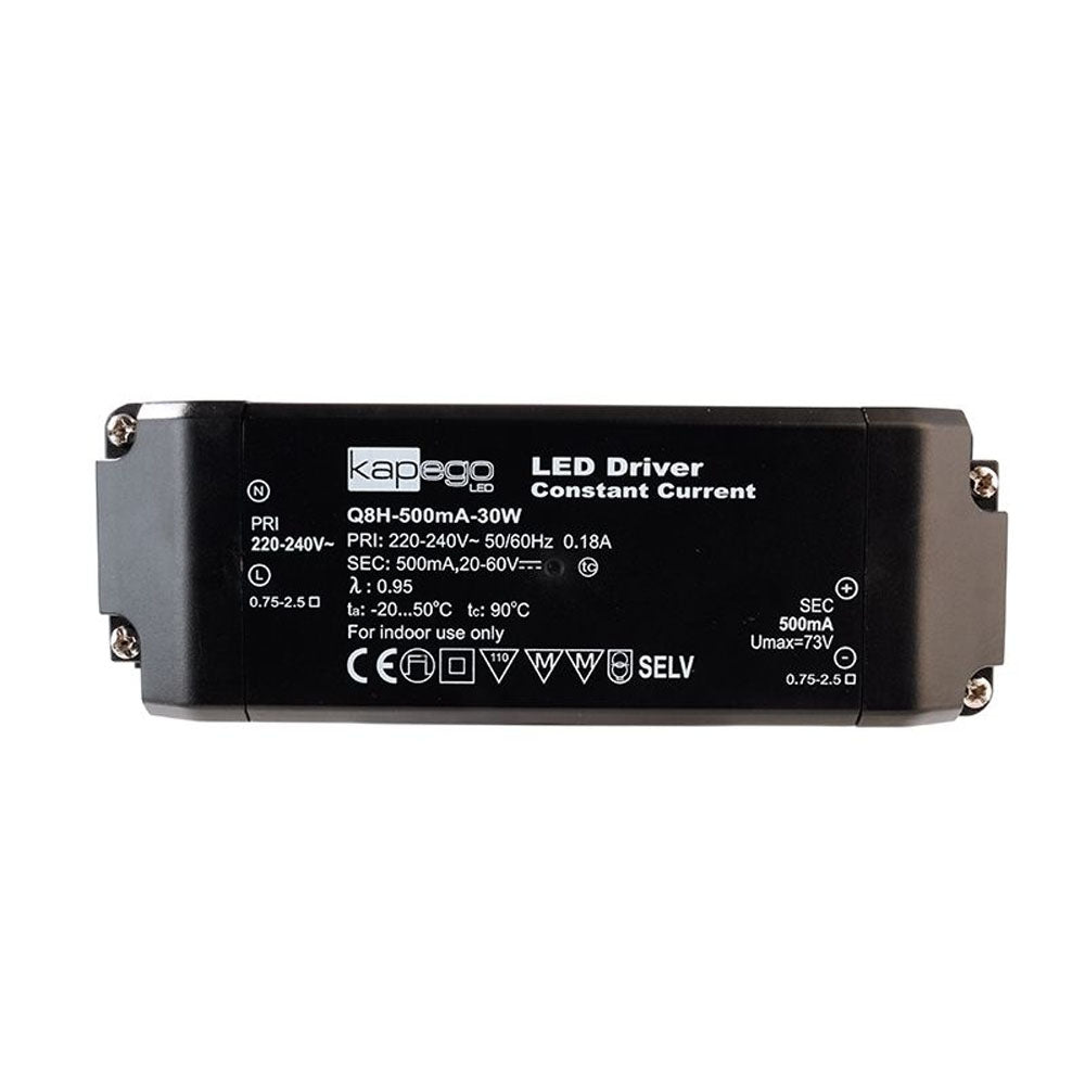 Deko-Light Q8H-500mA/30W  Schwarz