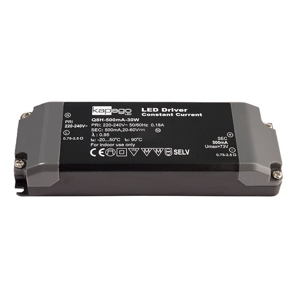 Deko-Light Q8H-500mA/30W  Schwarz