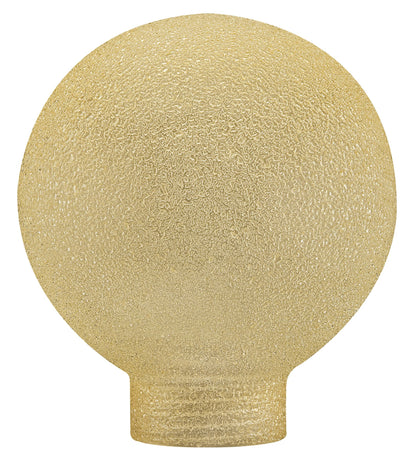 Paulmann Glas Globe 60 Minihalogen Eiskristall Bernstein