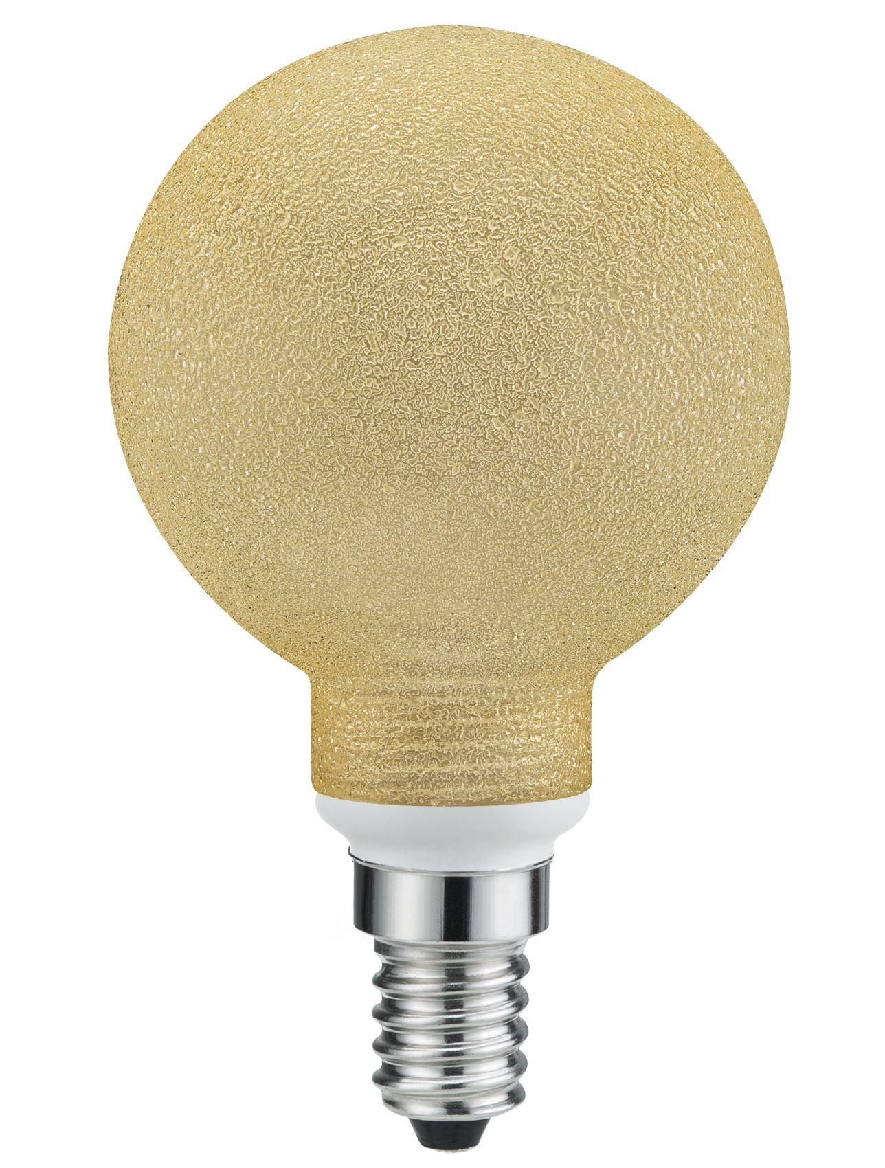 Paulmann Glas Globe 60 Minihalogen Eiskristall Bernstein