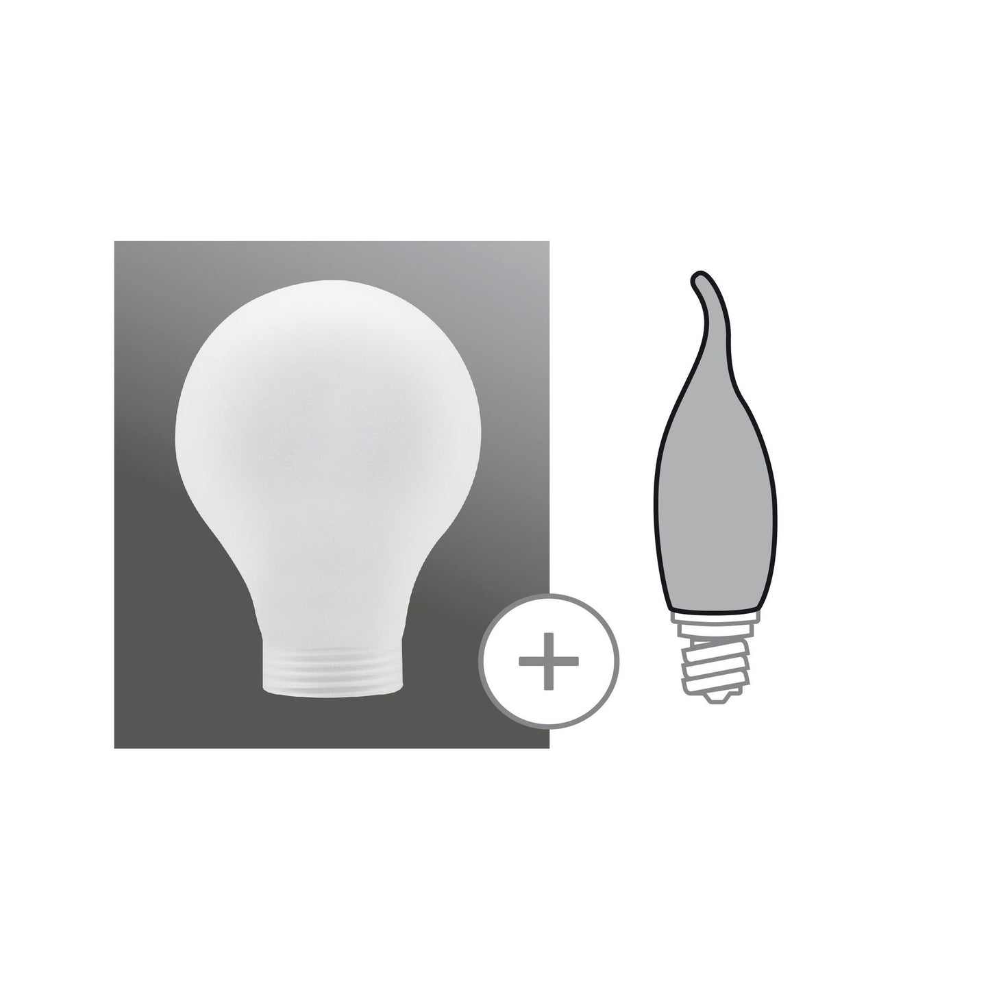 Paulmann Glas AGL Minihalogen Satin