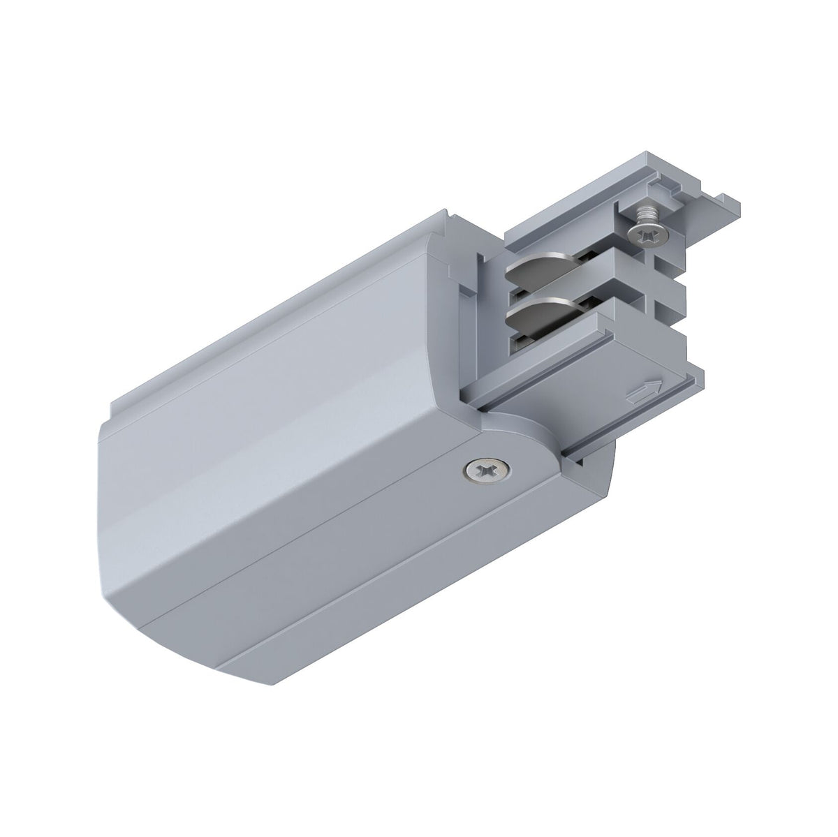 Paulmann ProRail3 Endeinspeisung rechts max. 3.680W 230V Silber Metall,Kunststoff