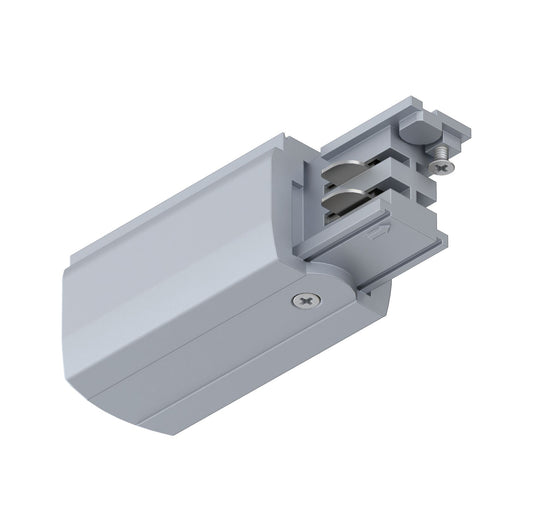 Paulmann ProRail3 Endeinspeisung links max. 3.680W 230V Silber Metall,Kunststoff