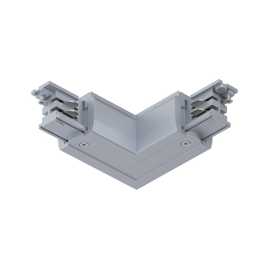 Paulmann ProRail3 L-Verbinder außen max. 3.680W 230V Silber Metall,Kunststoff