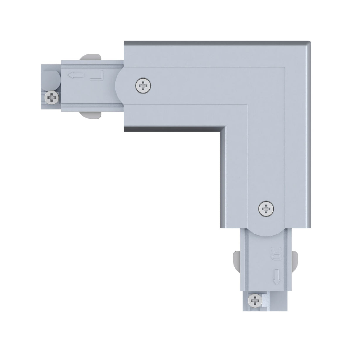 Paulmann ProRail3 L-Verbinder innen max. 3.680W 230V Silber Metall,Kunststoff