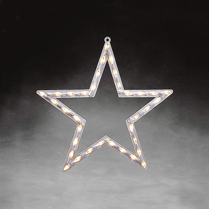 LED Fenstersilhouette Stern 35 ww LED 2164-010