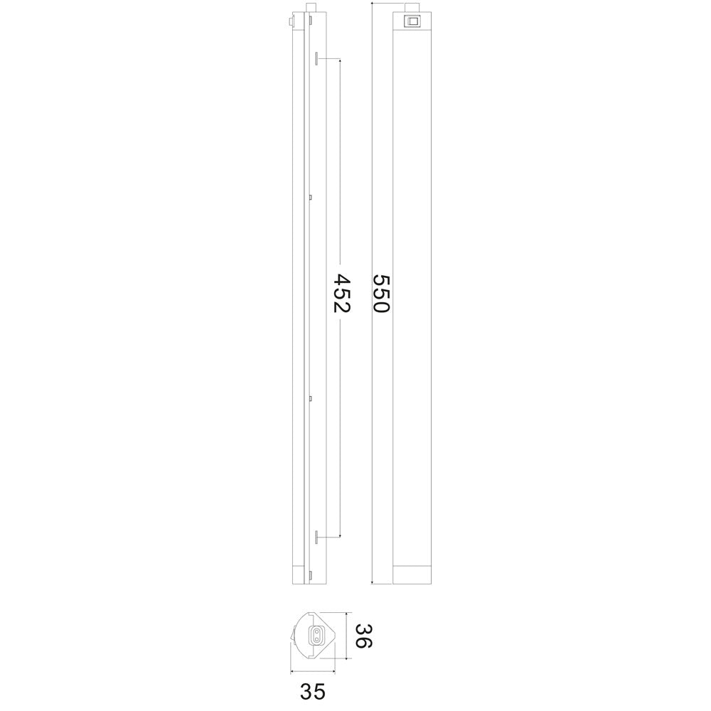 Deko-Light Unterbauleuchte LED 7,48 W Weiß