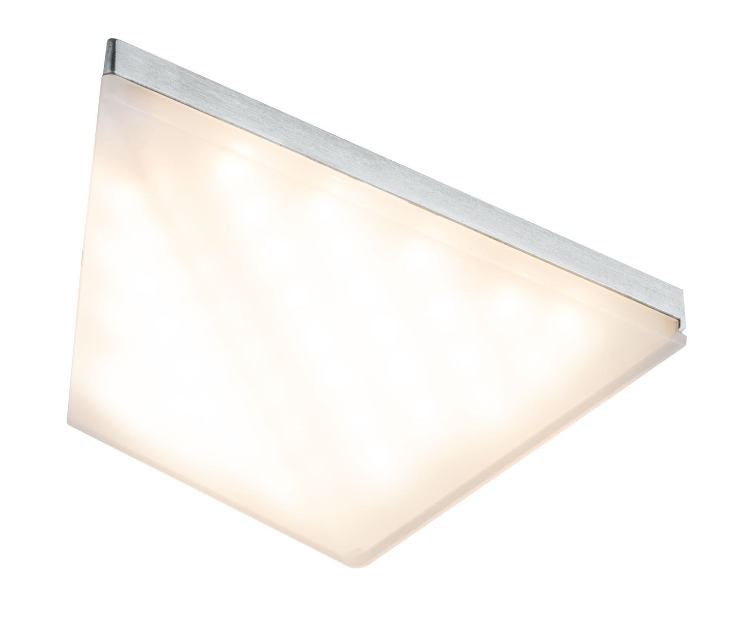 Paulmann Möbel ABL Set Kite dreieckig LED 1x6,2W 8VA 230/12V 149x143mm Alu gebürstet/Alu