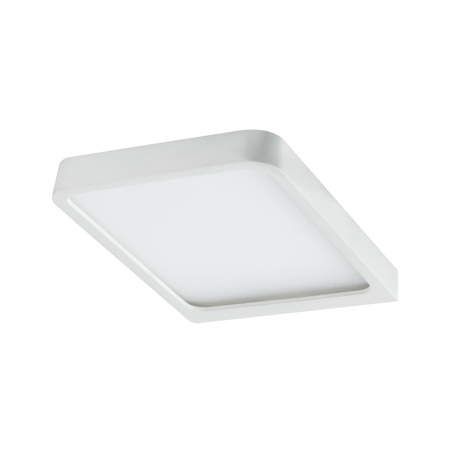 Paulmann Möbel ABL Set Vane eckig LED 1x8W 700mA 230/12V 105x104mm Weiß matt/Alu