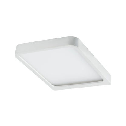 Paulmann Möbel ABL Set Vane eckig LED 1x8W 700mA 230/12V 105x104mm Weiß matt/Alu
