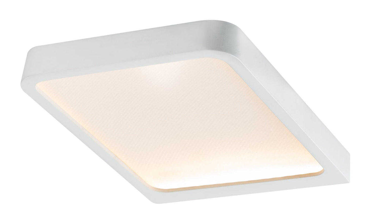 Paulmann Möbel ABL Set Vane eckig LED 1x8W 700mA 230/12V 105x104mm Weiß matt/Alu