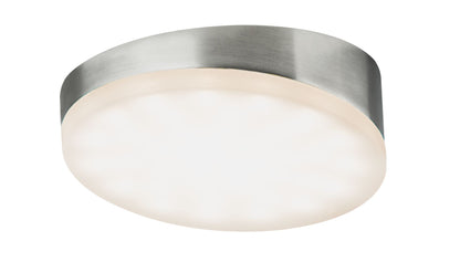 Paulmann Möbel ABL Set Gate LED 1x6,2W 700mA 8VA 230/12V 90mm Eisen gebürstet/Alu