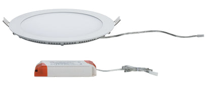 Paulmann Premium EBL Set Panel rund LED 1x14W 2700K 16VA 230V/350mA 220mm Ws matt/Alu