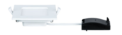 Paulmann Quality EBL Set Panel eckig LED 1x6W 4000K 230V 115x115mm Weiß/Kunststoff