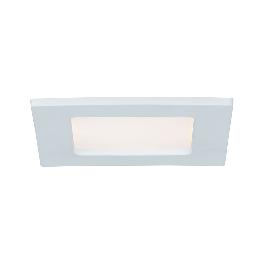 Paulmann Quality EBL Set Panel eckig LED 1x6W 2700K 230V 115x115mm Weiß/Kunststoff