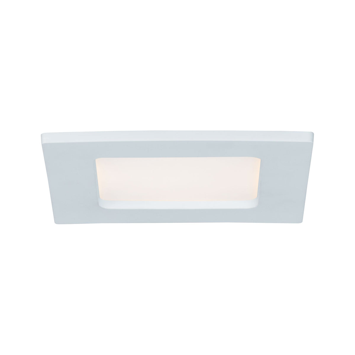 Paulmann Quality EBL Set Panel eckig LED 1x6W 2700K 230V 115x115mm Weiß/Kunststoff