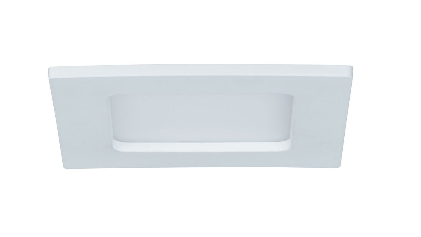 Paulmann Quality EBL Set Panel eckig LED 1x6W 2700K 230V 115x115mm Weiß/Kunststoff