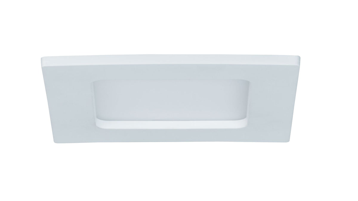 Paulmann Quality EBL Set Panel eckig LED 1x6W 2700K 230V 115x115mm Weiß/Kunststoff