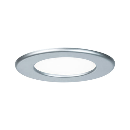 Paulmann Quality EBL Set Panel rund LED 1x6W 4000K 230V 115mm Chrom matt/Kunststoff