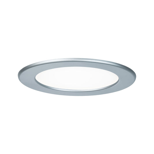 Paulmann Quality EBL Set Panel rund LED 1x12W 4000K 230V 170mm Chrom matt/Kunststoff