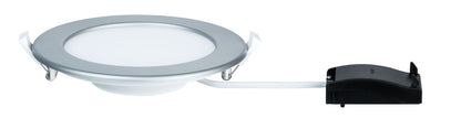 Paulmann Quality EBL Set Panel rund LED 1x12W 4000K 230V 170mm Chrom matt/Kunststoff