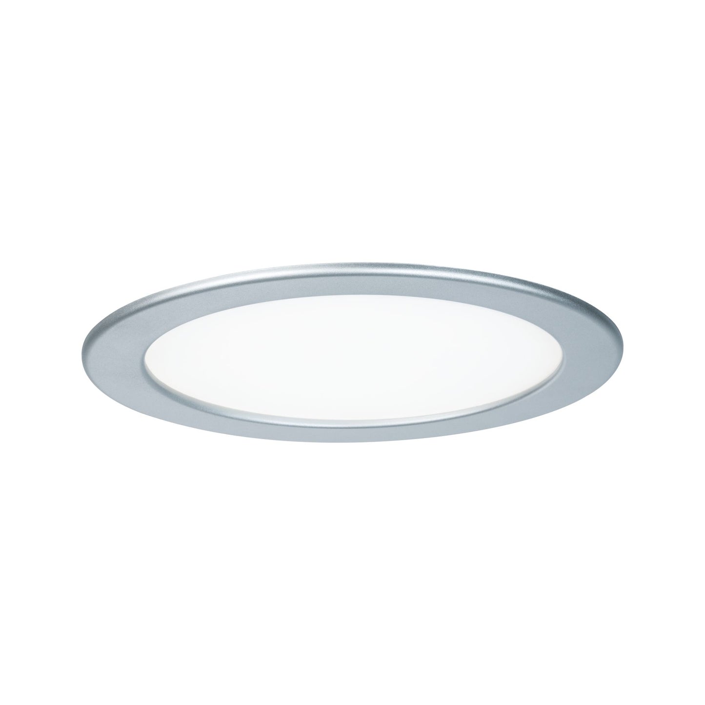 Paulmann Quality EBL Set Panel rund LED 1x18W 4000K 230V 220mm Chrom matt/Kunststoff