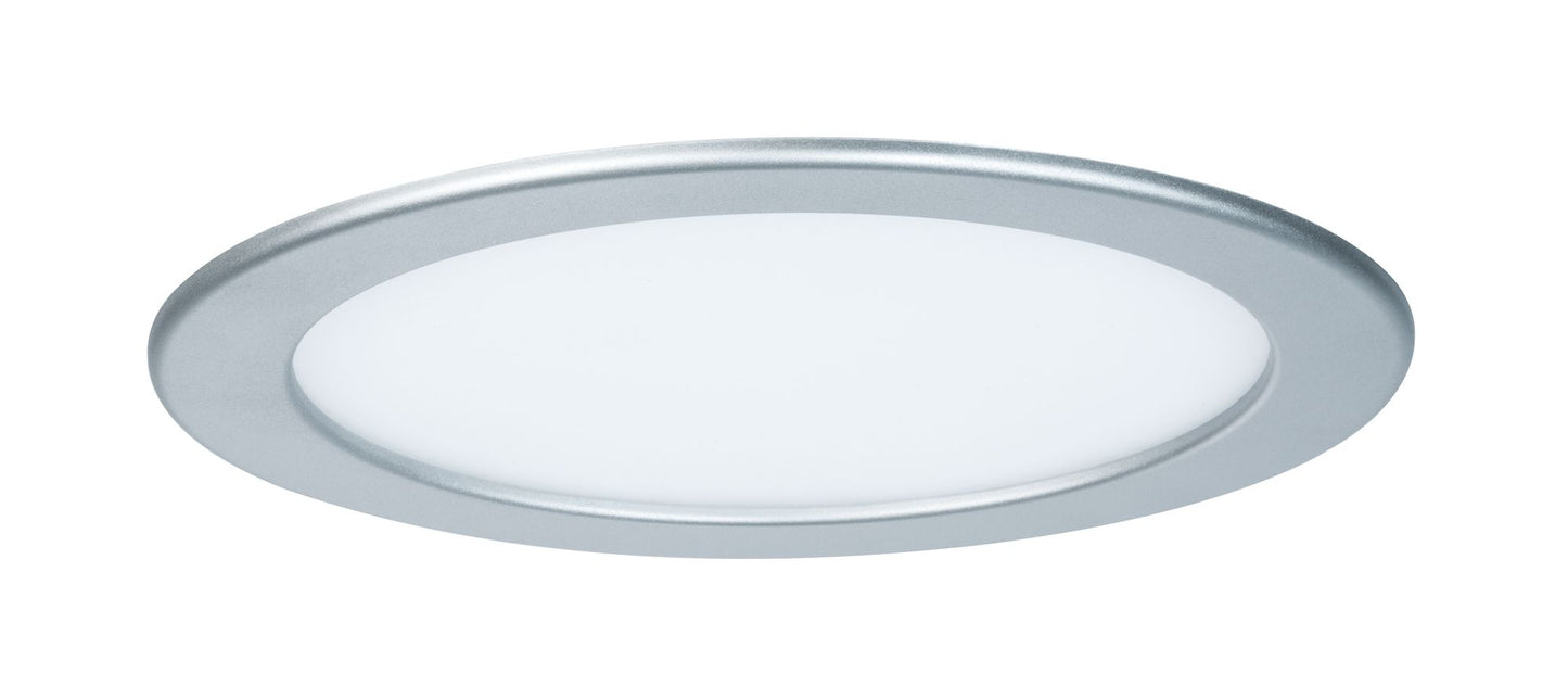 Paulmann Quality EBL Set Panel rund LED 1x18W 4000K 230V 220mm Chrom matt/Kunststoff