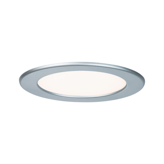 Paulmann Quality EBL Set Panel rund LED 1x12W 2700K 230V 170mm Chrom matt/Kunststoff