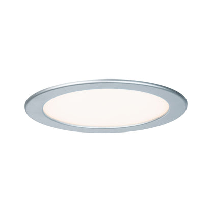Paulmann Quality EBL Set Panel rund LED 1x18W 2700K 230V 220mm Chrom matt/Kunststoff