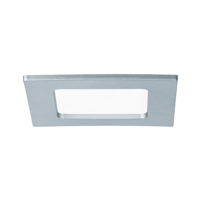 Paulmann Quality EBL Set Panel eckig LED 1x6W 4000K 230V 115x115mm Chr m/Kunststoff