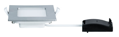 Paulmann Quality EBL Set Panel eckig LED 1x6W 4000K 230V 115x115mm Chr m/Kunststoff