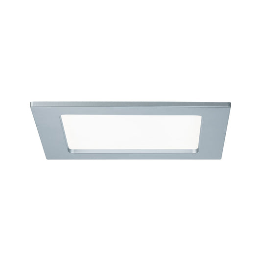 Paulmann Quality EBL Set Panel eckig LED 1x12W 4000K 230V 165x165mm Chr m/Kunststoff
