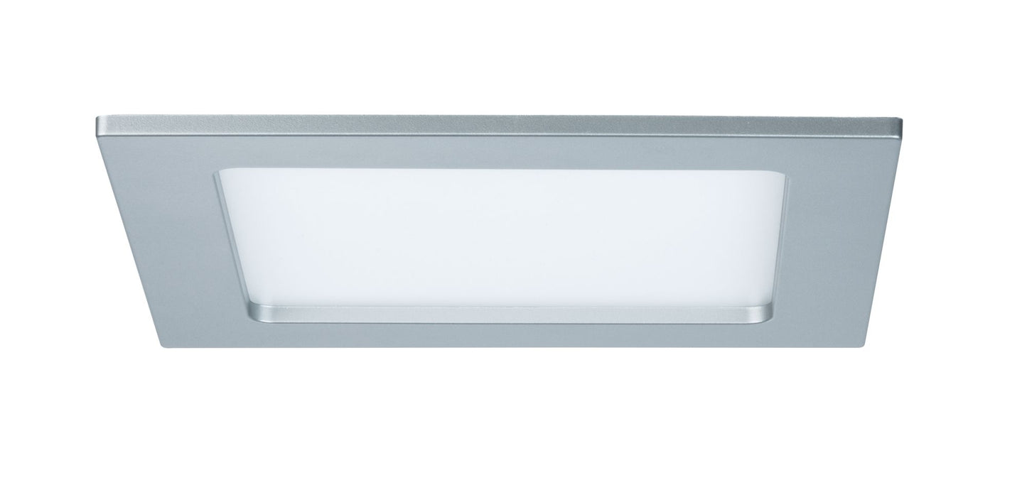 Paulmann Quality EBL Set Panel eckig LED 1x12W 4000K 230V 165x165mm Chr m/Kunststoff