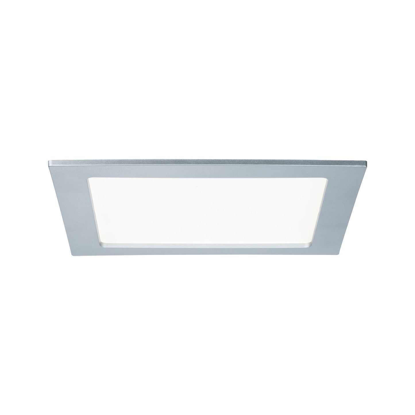Paulmann Quality EBL Set Panel eckig LED 1x18W 4000K 230V 220x220mm Chr m/Kunststoff