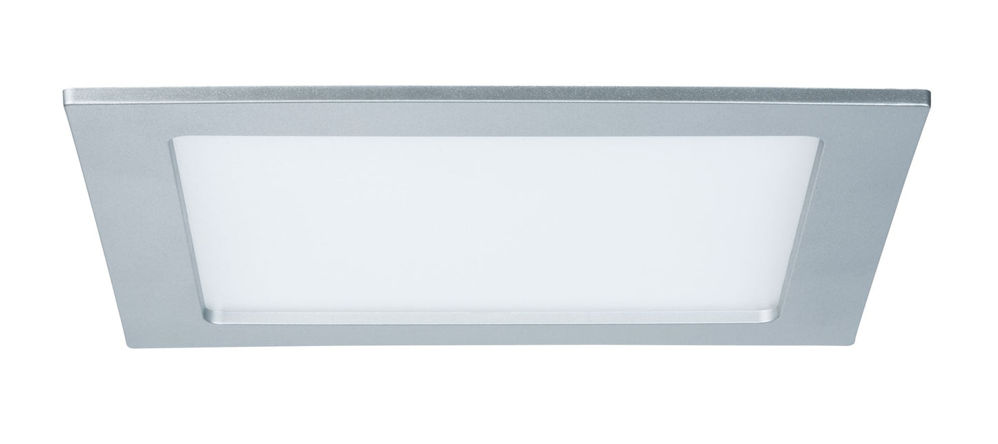 Paulmann Quality EBL Set Panel eckig LED 1x18W 4000K 230V 220x220mm Chr m/Kunststoff