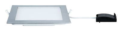 Paulmann Quality EBL Set Panel eckig LED 1x18W 4000K 230V 220x220mm Chr m/Kunststoff
